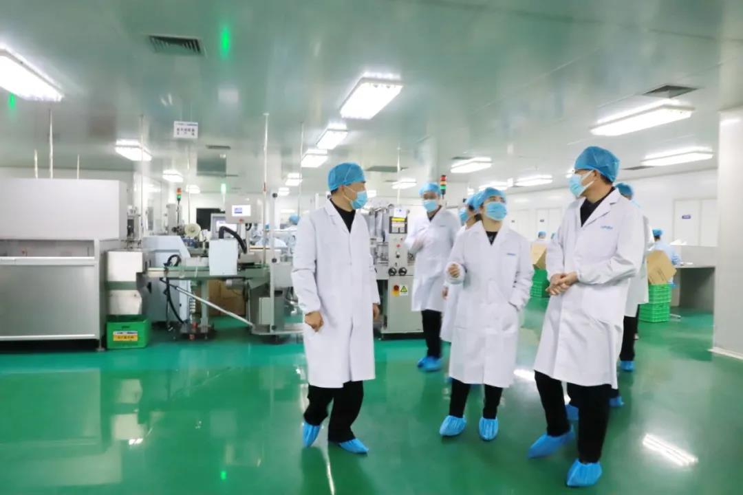 省委统战部副部长沈涛一行莅临350vip8888新葡的京集团股份考察调研