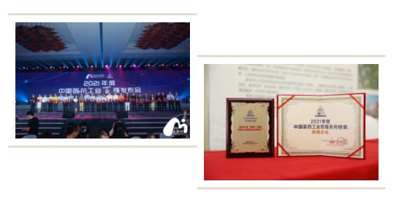 350vip8888新葡的京集团股份入选“2021年度中国中药企业TOP100排行榜”