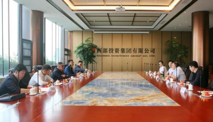 榆林市榆阳区政府领导莅临350vip8888新葡的京集团股份考察调研