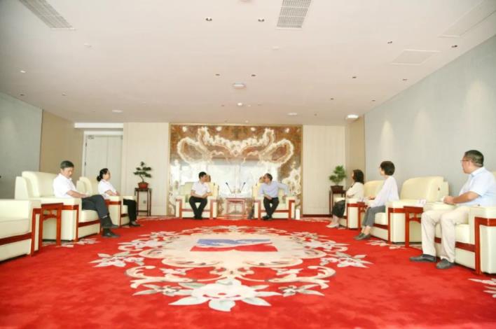 西北大学领导莅临350vip8888新葡的京集团股份考察交流