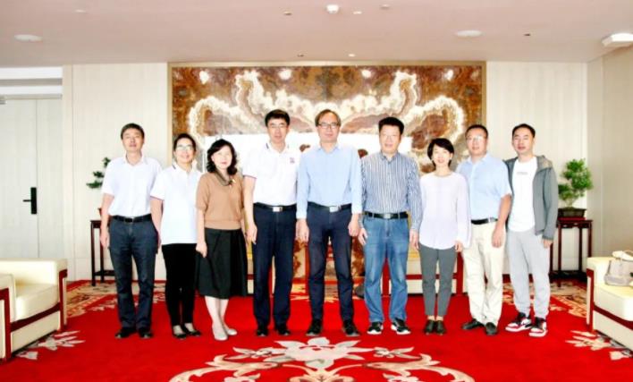 西北大学领导莅临350vip8888新葡的京集团股份考察交流