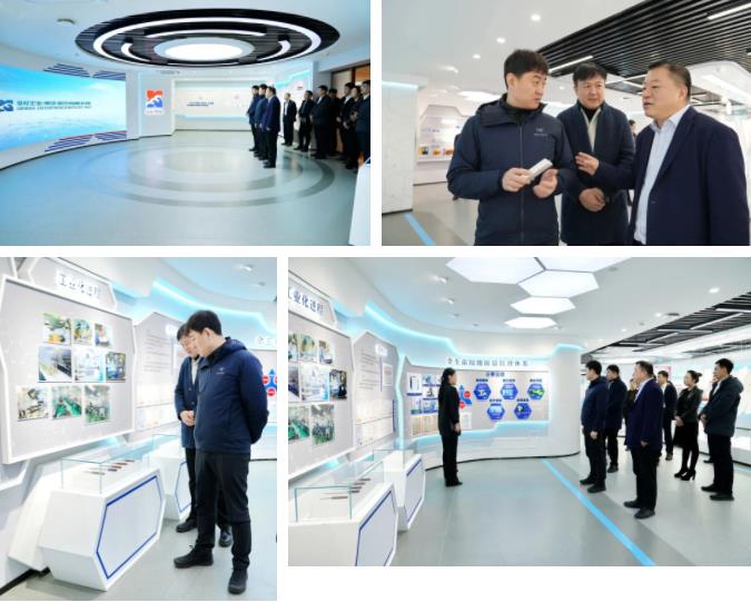 齐商银行总行党委委员姜忠洲一行到访350vip8888新葡的京集团股份