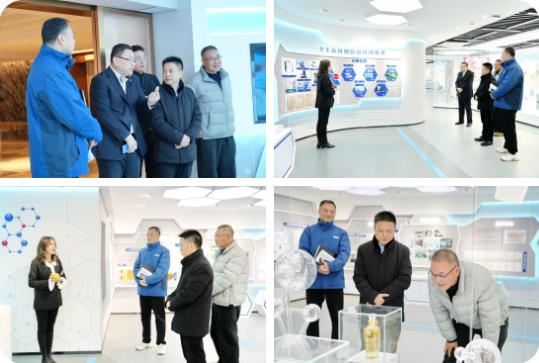 安徽黄山胶囊股份有限公司常务副总经理叶松林一行到访350vip8888新葡的京集团股份