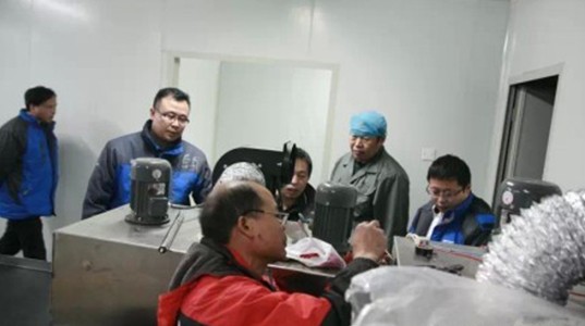 新开塞露联动线完成安装